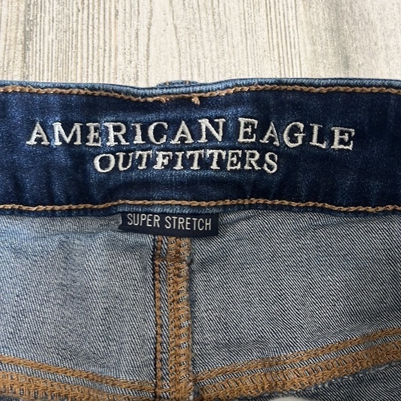 American Eagle hi rise shortie shorts size 6 - Picture 3 of 9